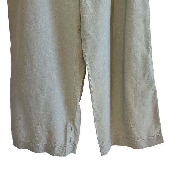 Club Monaco Anreannah Paperbag High Waist Crop Pants size 10 excellent condition - Picture 7 of 15
